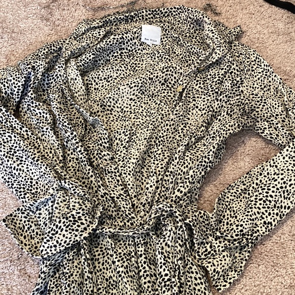 Rue Stiic Camile Jumpsuit Animal Print L - Picture 8 of 8